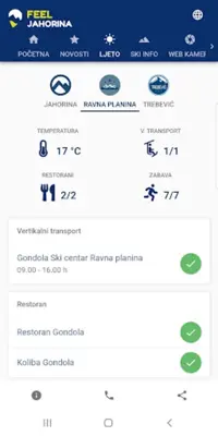 Feel Jahorina android App screenshot 3
